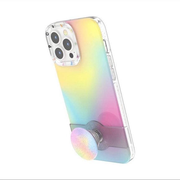 Apple iPhone 13 Pro PopSockets PopCase PopGrip Slide Phone Case EUC - Picture 3 of 16